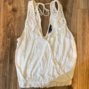 American Eagle V-Neck Lacy Tank